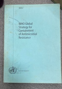 Image of WHO Global Strategy for Containment of Antimicrobial Resistance
