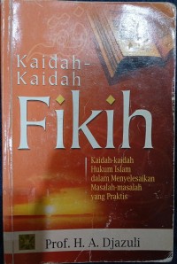Image of Kaidah-Kaidah Fikih