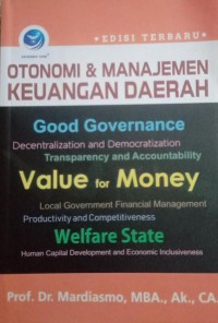 Image of Otonomi Dan Manajemen Keuangan Daerah