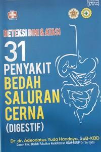 Image of Deteksi Dini & Atasi 31 Penyakit Bedah Saluran Cerna