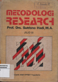 Image of Metodologi Research