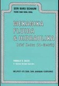 Image of Mekanika Fluida & Hidraulika