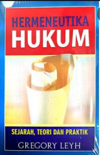 Image of Hermeneutika Hukum