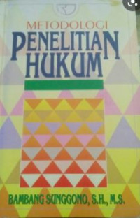 Image of Metodologi Penelitian Hukum