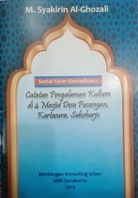 Image of Catatan Pengalaman Kultum di 4 Masjid Desa Pucangan, Kartasura, Sukoharjo