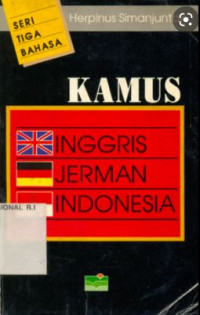 Image of Kamus Inggris Jerman Indonesia