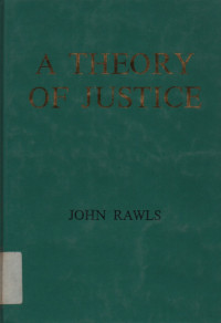 Image of A Theory Of Justice