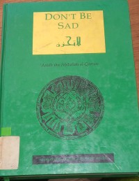 Image of Don't Be Sad