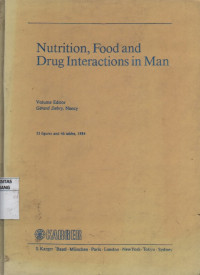 Image of Nutrition, Food and Drug Interactions in Man