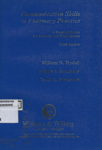 Image of Communication Skills in Pharmacy Practice