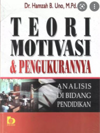 Image of Teori Motivasi dan Pengukurannya