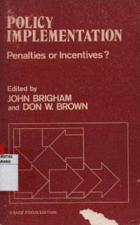 Image of Policy Implementation Penalities or Incentives?