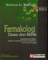 Image of Farmakologi Dasar dan Klinik Buku 3