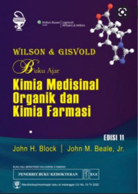 Buku Ajar Kimia Medisinal Organik dan Kimia Farmasi