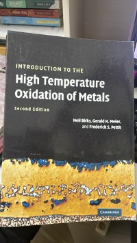 Image of Introduction to the High-Temperature Oxidation of Metals