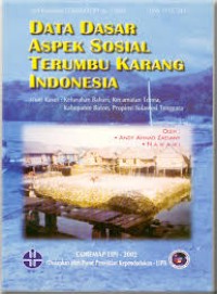 Image of Data Dasar Aspek Sosial Terumbu Karang Indonesia