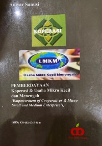 Image of Pemberdayaan : Koperasi & Usaha Mikro Kecil