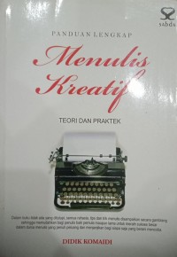 Image of Panduan Lengkap : Menulis Kreatif Buku