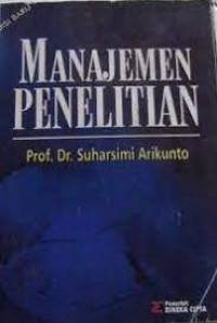 Image of Manajemen Penelitian