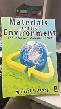 Image of Materials and the Environment: Eco-informed Material Choice