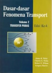 Image of Dasar-dasar Fenomena Transport Vol. 2 Transfer Panas