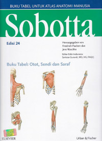 Image of Sobotta : Buku Tabel : Otot, Sendi, dan Saraf