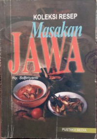 Image of Koleksi Resep Masakan Jawa