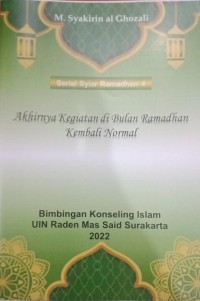 Image of Akhirnya Kegiatan di Bulan Ramadhan Kembali Normal