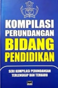Image of Kompilasi Perundangan Bidang Pendidikan