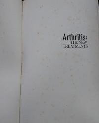 Image of Arthritis: The New Treatments