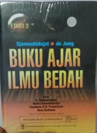 Image of Buku Ajar Ilmu Bedah (Ed. 3)