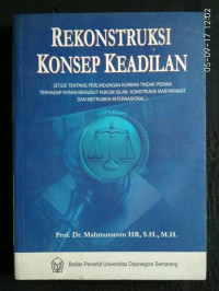 Image of Rekontruksi Konsep Keadilan