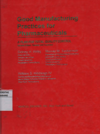 Image of Good Manufacturing Practice for Pharmaceuticals