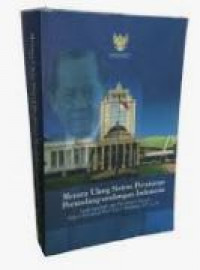 Image of Menata Ulang Sistem Peraturan Perundang-Undangan Indonesia