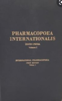 Image of Pharmacopoea Internationalis