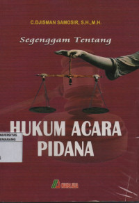Image of Hukum Acara Pidana