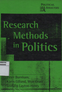 Image of Research Methods in Politics