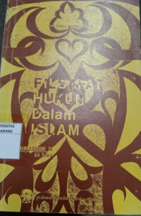 Image of Filsafat Hukum Dalam Islam