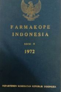 Image of Farmakope Indonesia 1972
