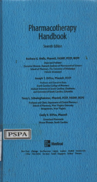 Image of Pharmacotherapy Handbook