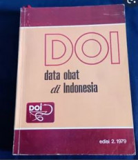 Image of DOI Data Obat Di Indonesia 1979