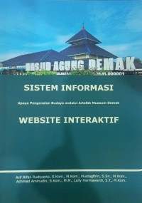 Image of Sistem Informasi Website Interaktif: Upaya Pengenalan Budaya Melalui Artefak Museum Demak
