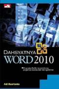 Image of Dahsyatnya Word 2010