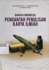 Bahasa Indonesia Pengantar Penulisan Karya Ilmiah