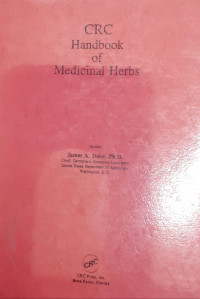 CRC Handbook of Medicinal Herbs