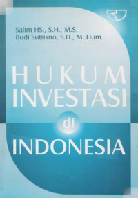 Hukum Investasi Di Indonesia