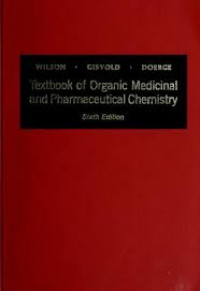 Textbook of Organic Medicinal and Pharmaceutical Chemistry