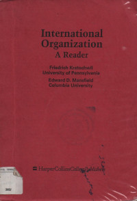International Organization A Reader