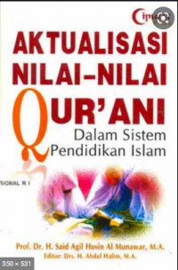 Aktualisasi Nilai-Nilai Qur'ani